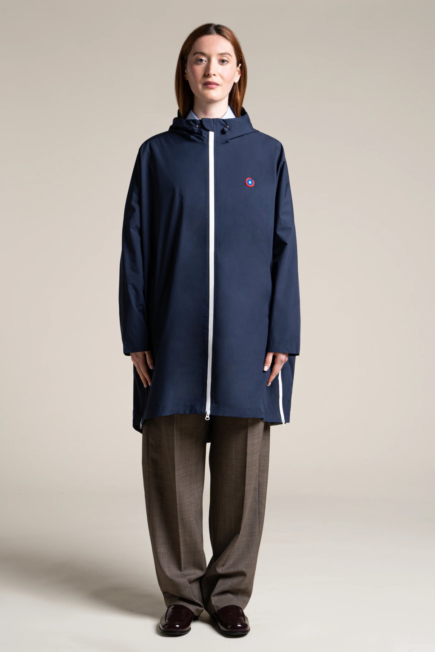 Liberté - Cape de pluie - Flotte #couleur_indigo