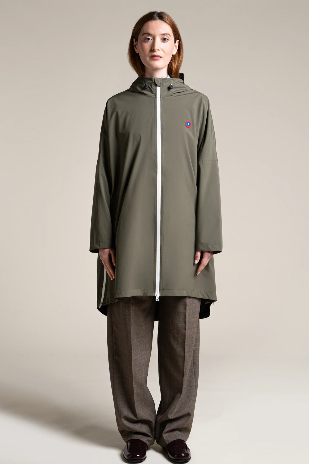 Cape de Pluie Imperméable pour Femme Flotte - Main Image