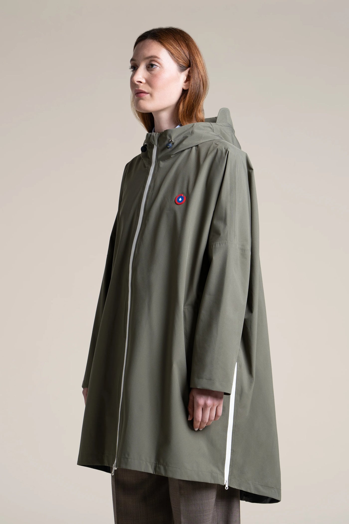 Liberté - Cape de pluie - Flotte #couleur_kaki