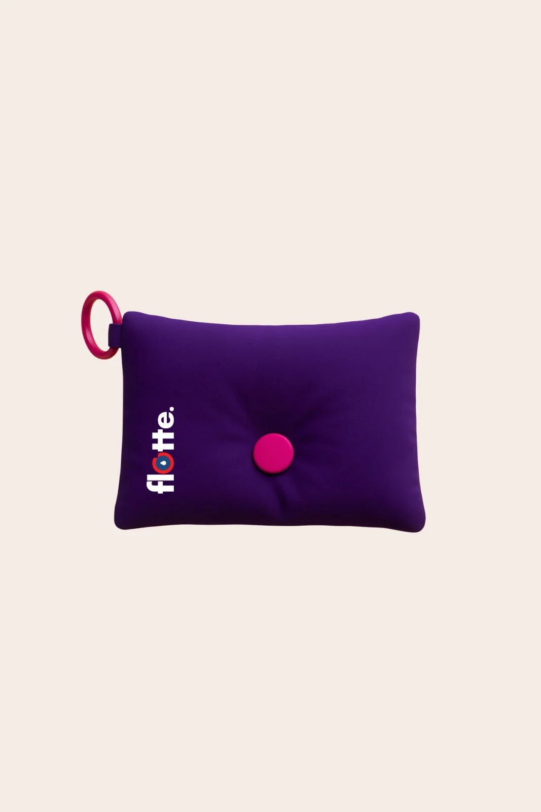 Mochi - Porte clé puffy - Flotte #couleur_aubergine