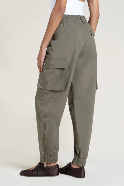 Pantalon imperméable Gambetta cargo multipoches couleur kaki #couleur_kaki