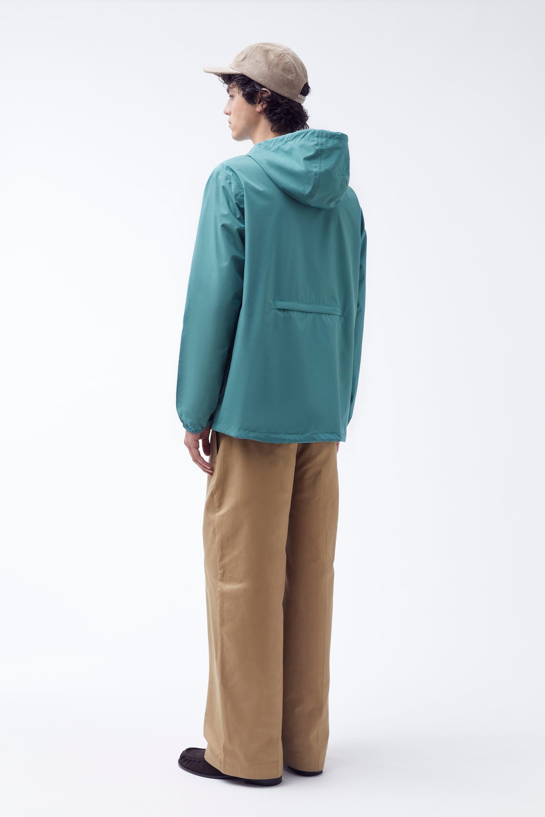 Passy - Imperméable Coupe-vent Court - Flotte #couleur_emeraude