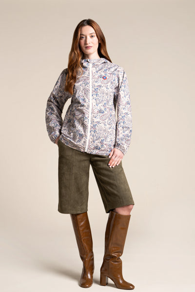 Passy - Imperméable Coupe-vent Court - Flotte #couleur_cachemire