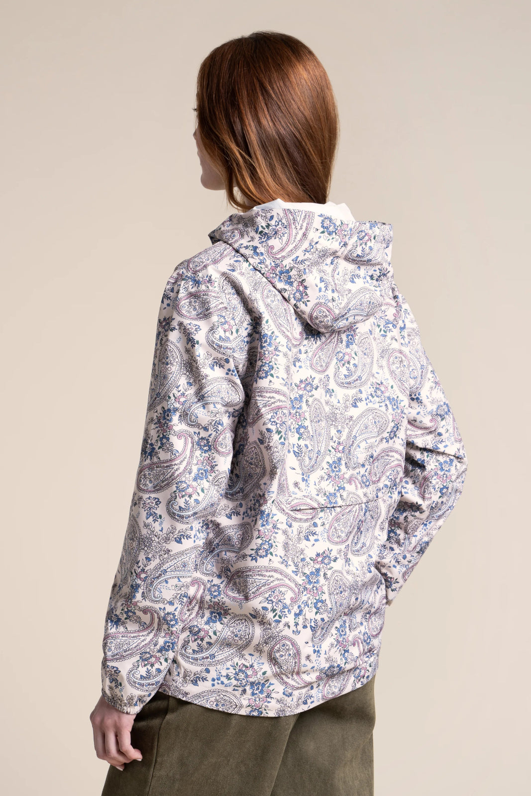 Passy - Imperméable Coupe-vent Court - Flotte #couleur_cachemire