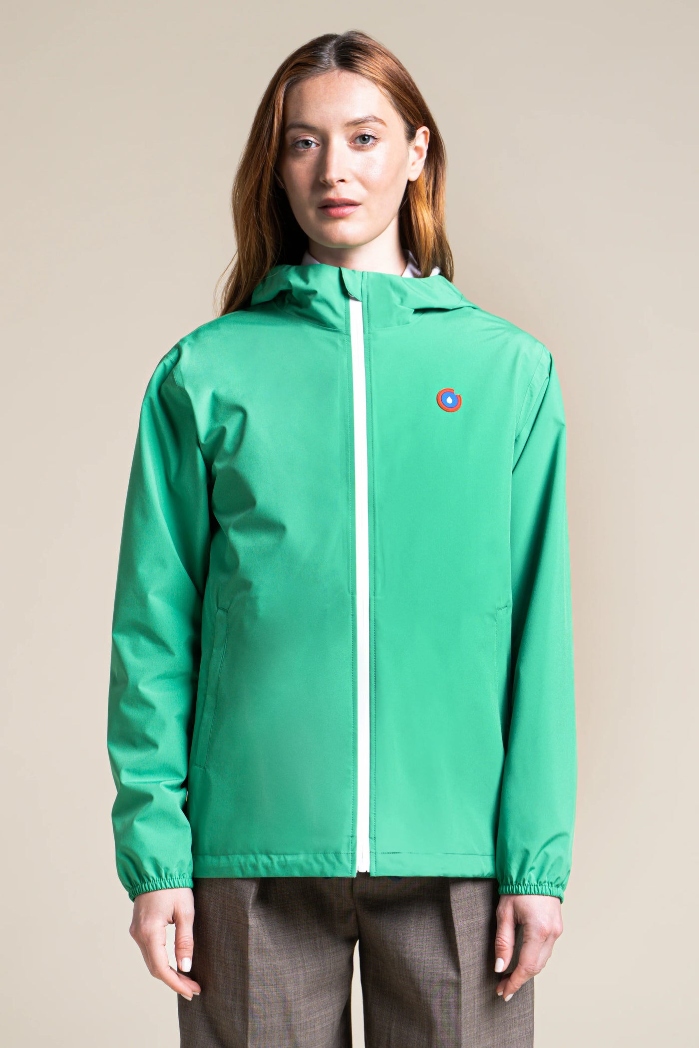 Passy - Imperméable Coupe-vent Court - Flotte #couleur_cactus