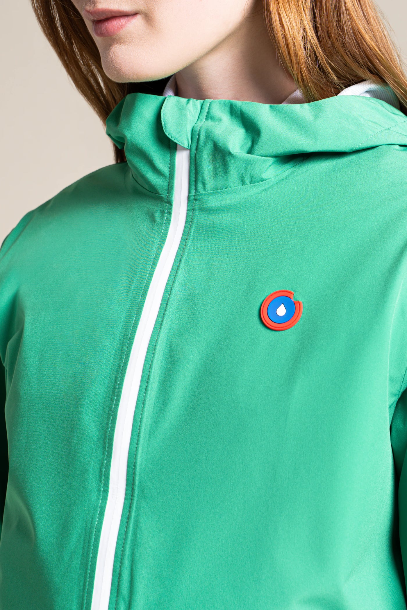 Passy - Imperméable Coupe-vent Court - Flotte #couleur_cactus