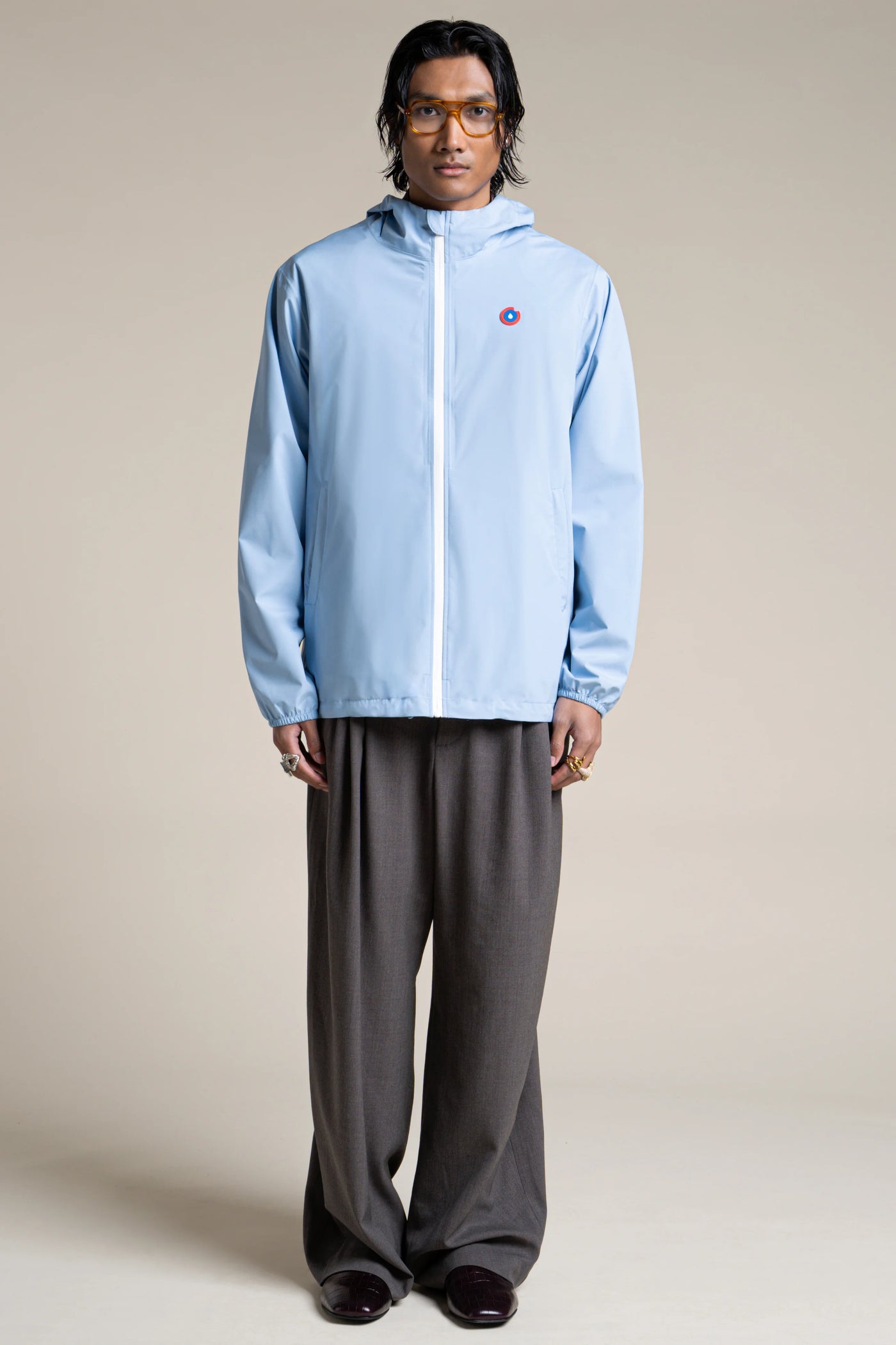 Passy - Imperméable Coupe-vent Court - Flotte #couleur_ciel