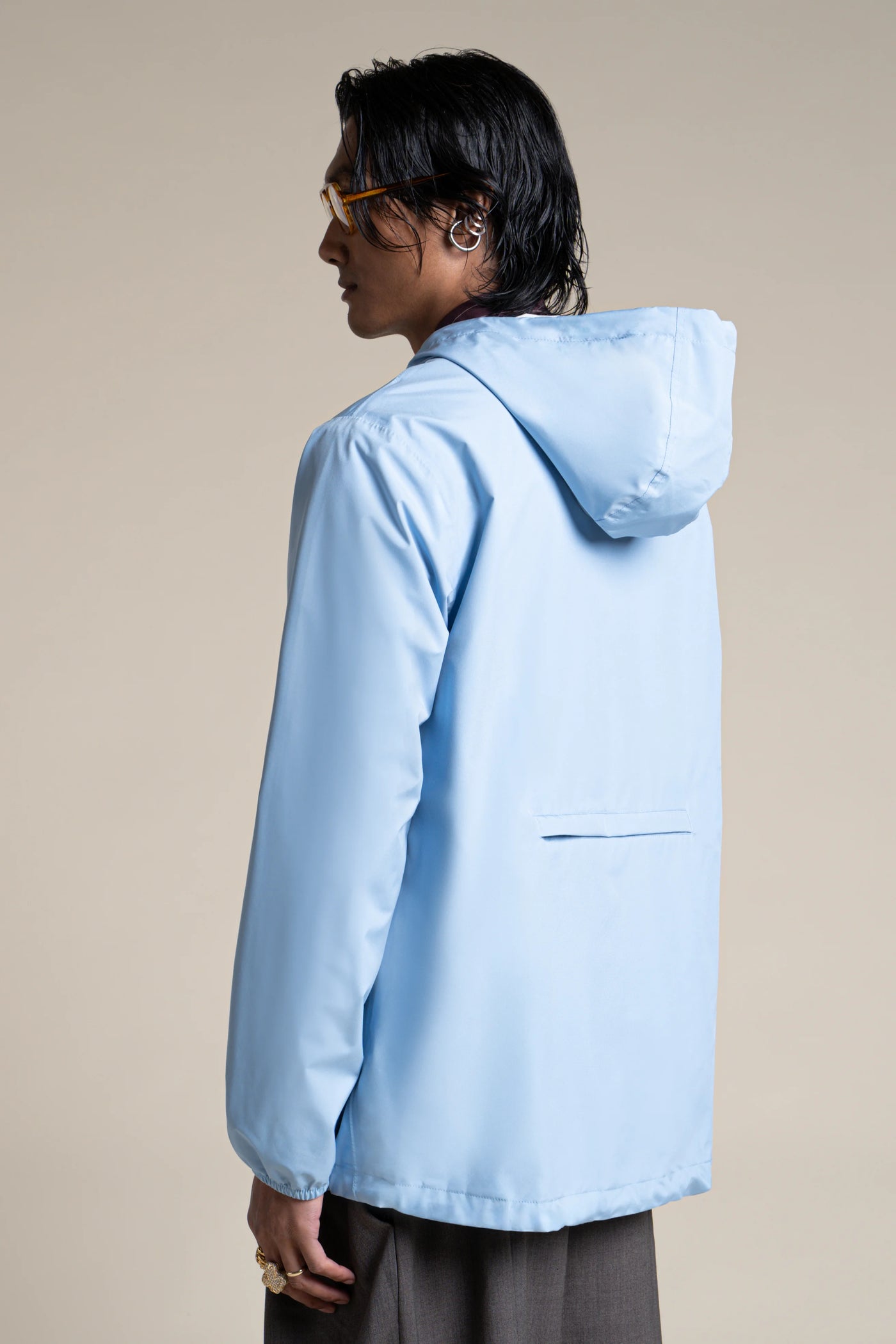 Passy - Imperméable Coupe-vent Court - Flotte #couleur_ciel