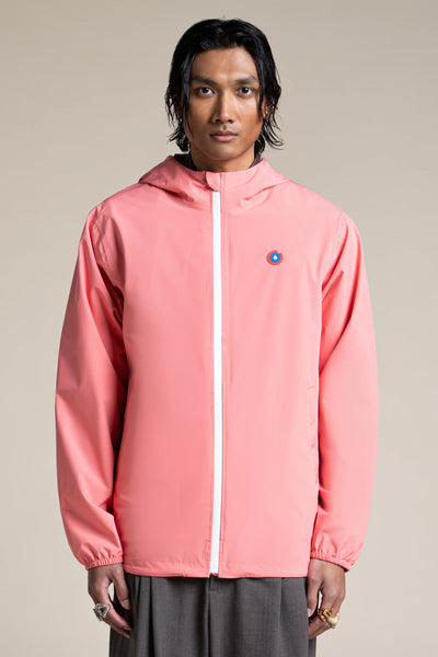 Passy - Imperméable Coupe-vent Court - Flotte #couleur_corail