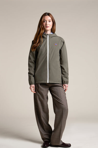 Passy - Imperméable Coupe-vent Court - Flotte #couleur_kaki