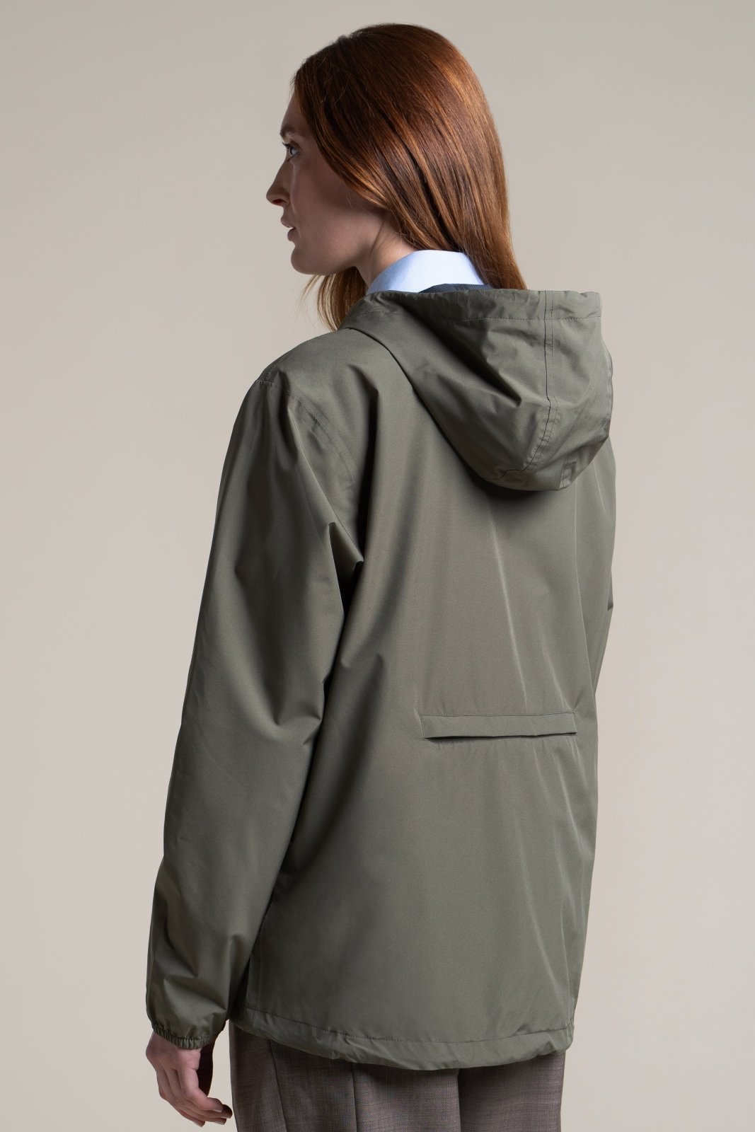 Passy - Imperméable Coupe-vent Court - Flotte #couleur_kaki