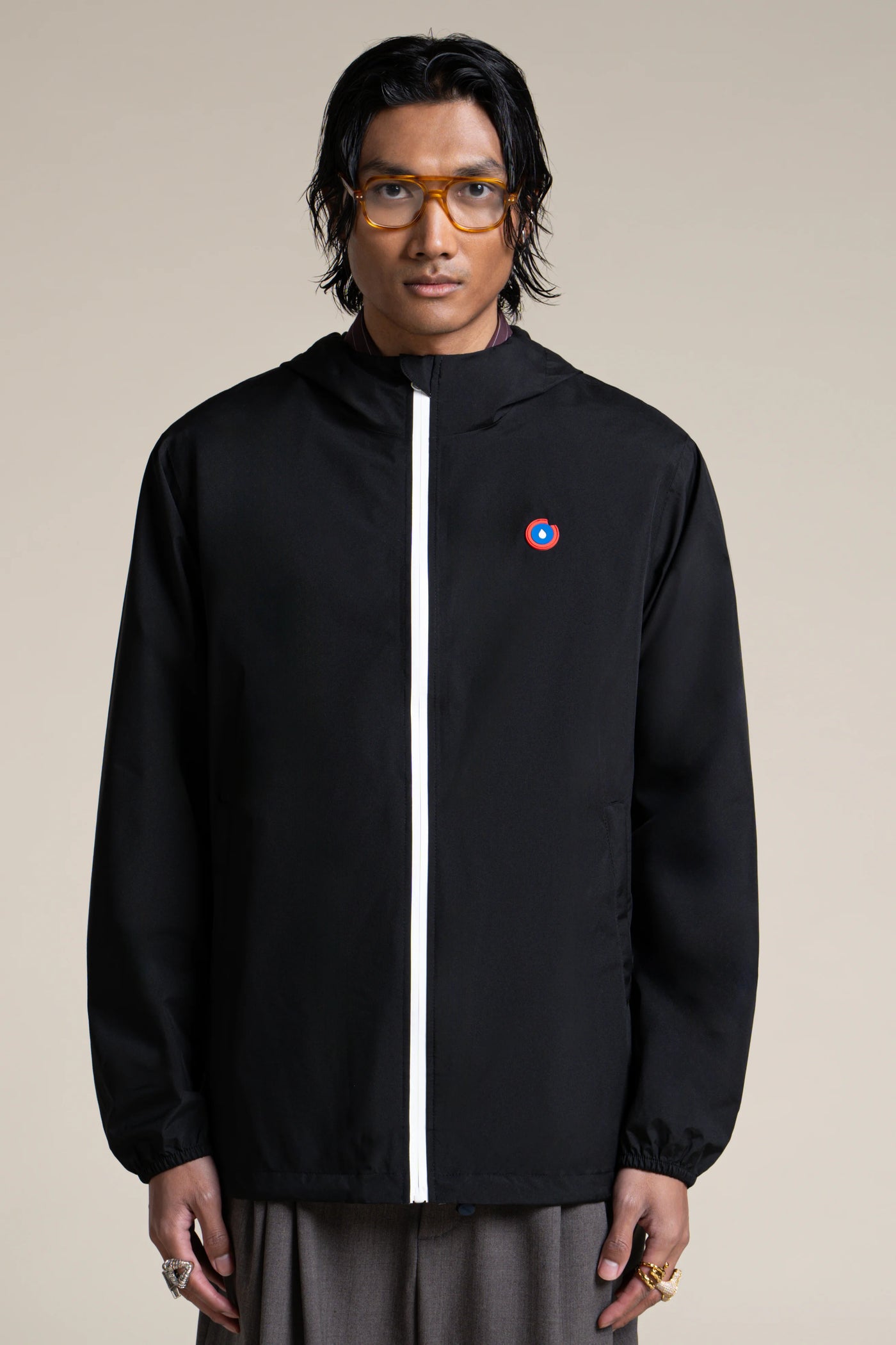 Passy - Imperméable Coupe-vent Court - Flotte #couleur_ombre