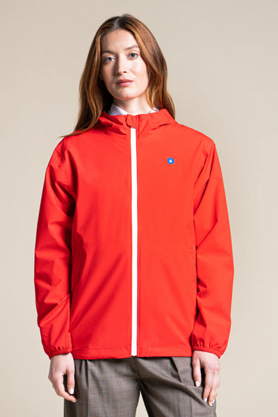 Passy - Imperméable Coupe-vent Court - Flotte #couleur_rouge