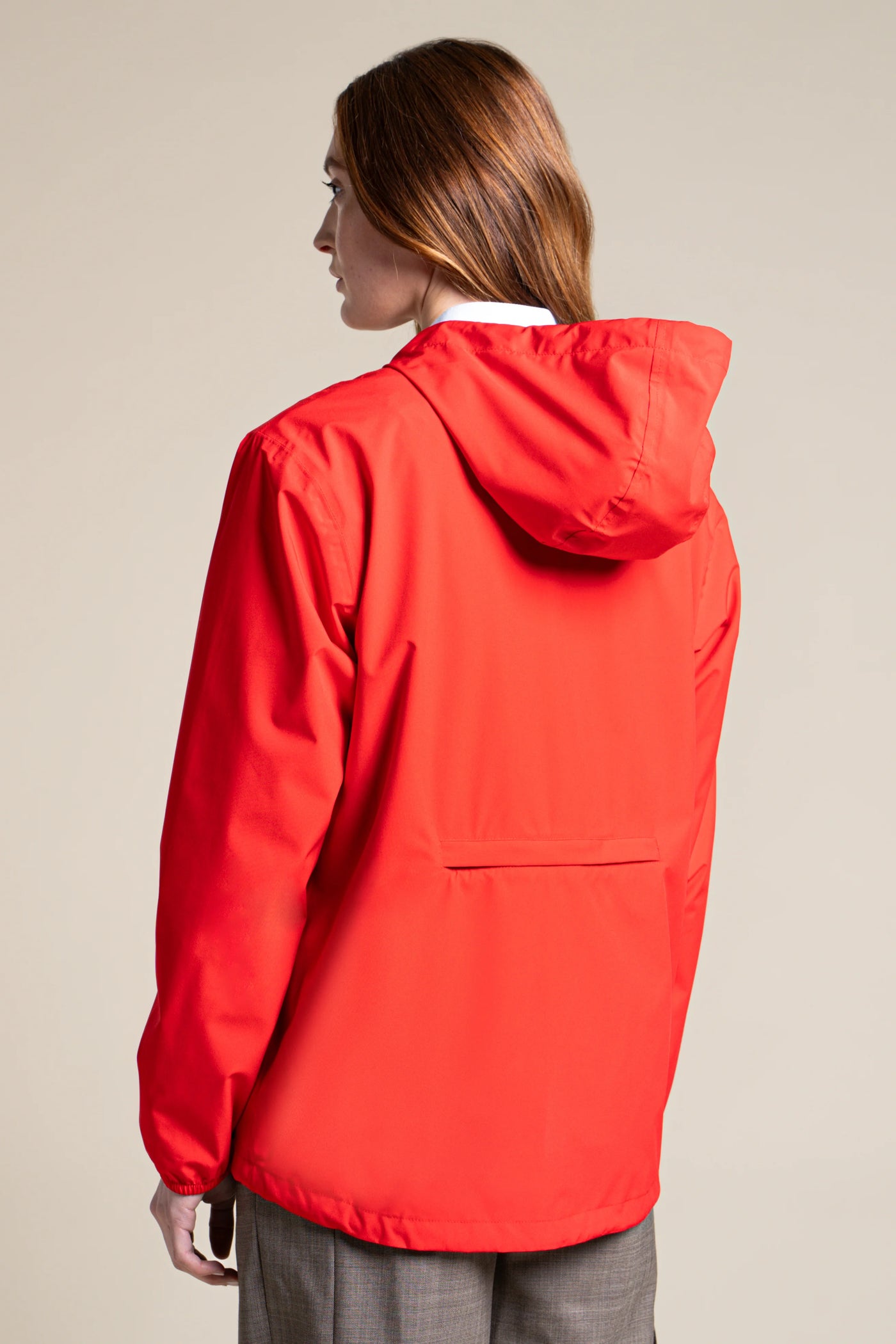 Passy - Imperméable Coupe-vent Court - Flotte #couleur_rouge