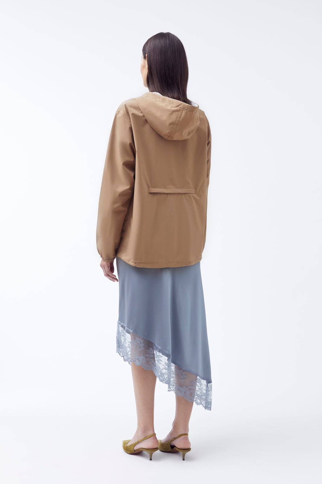 Passy - Imperméable Coupe-vent Court - Flotte #couleur_sahara