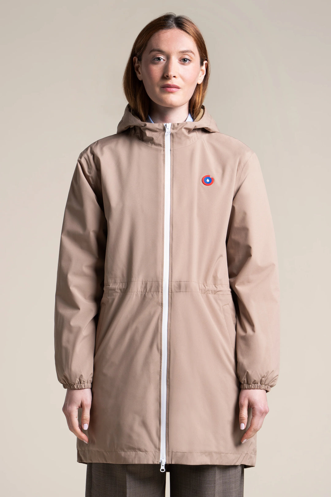 Veste Hiver Femme Imperméable Coupe-Vent Avec Doublure Polaire - Capuche, Couleur Unie, Taille S à XXL - 8