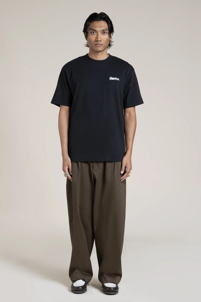 Temple - T-shirt déperlant en coton motif World Globe - Flotte #couleur_ombre-world