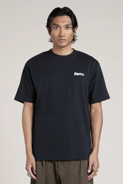 Temple - T-shirt déperlant en coton motif World Globe - Flotte #couleur_ombre-world