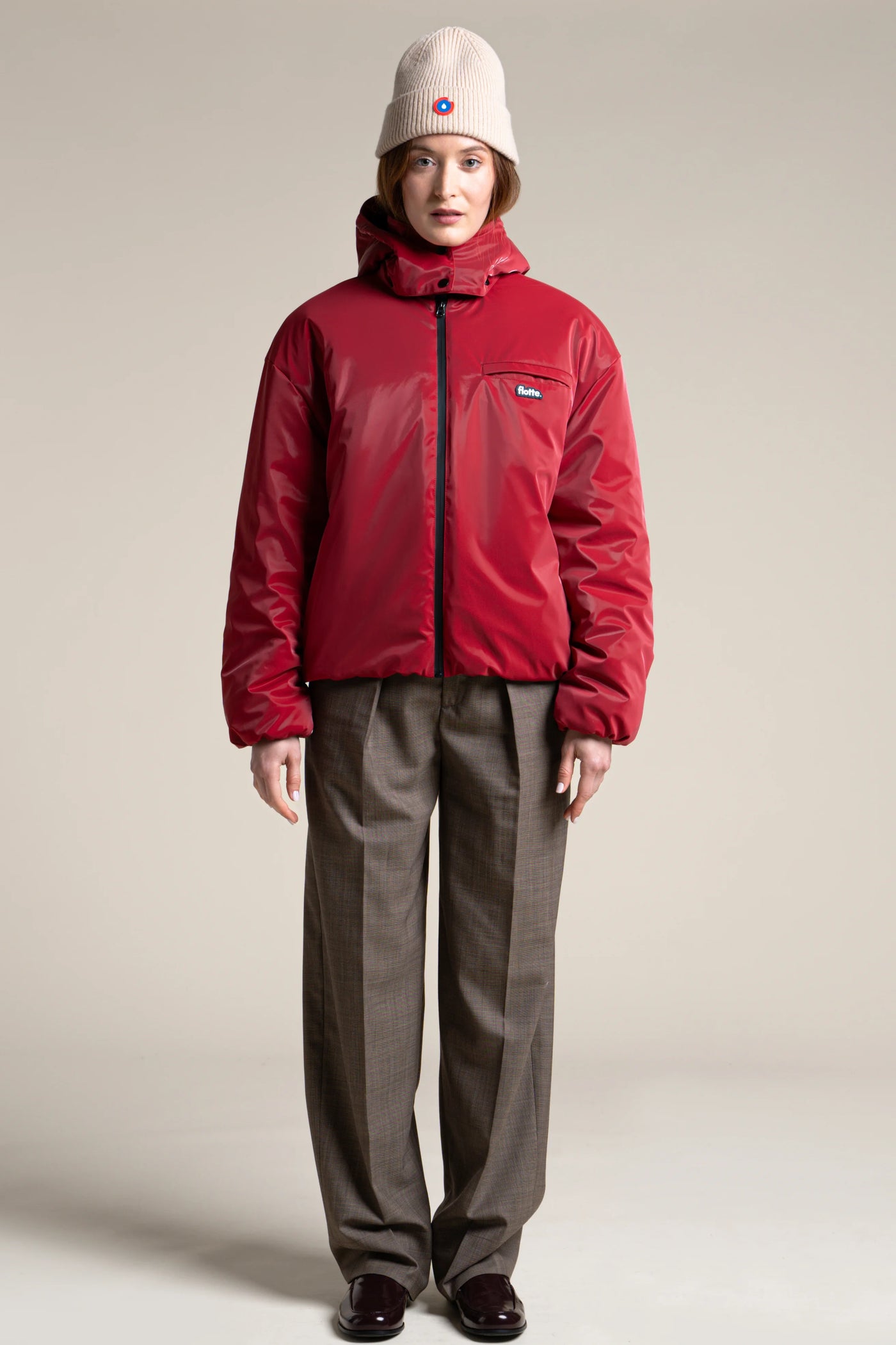 Valmy - Doudoune Rembourrée - Flotte #couleur_cerise