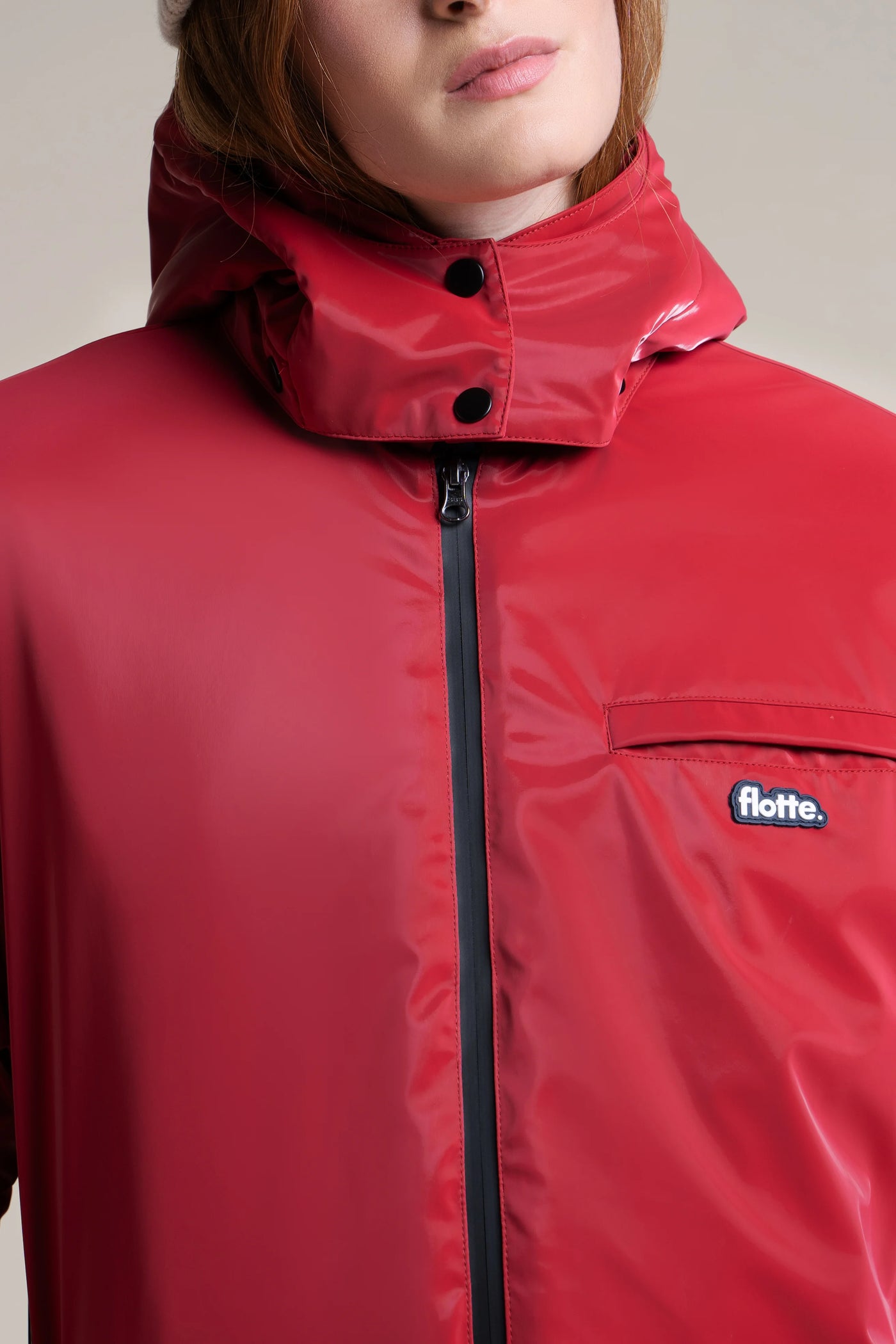 Valmy - Doudoune Rembourrée - Flotte #couleur_cerise