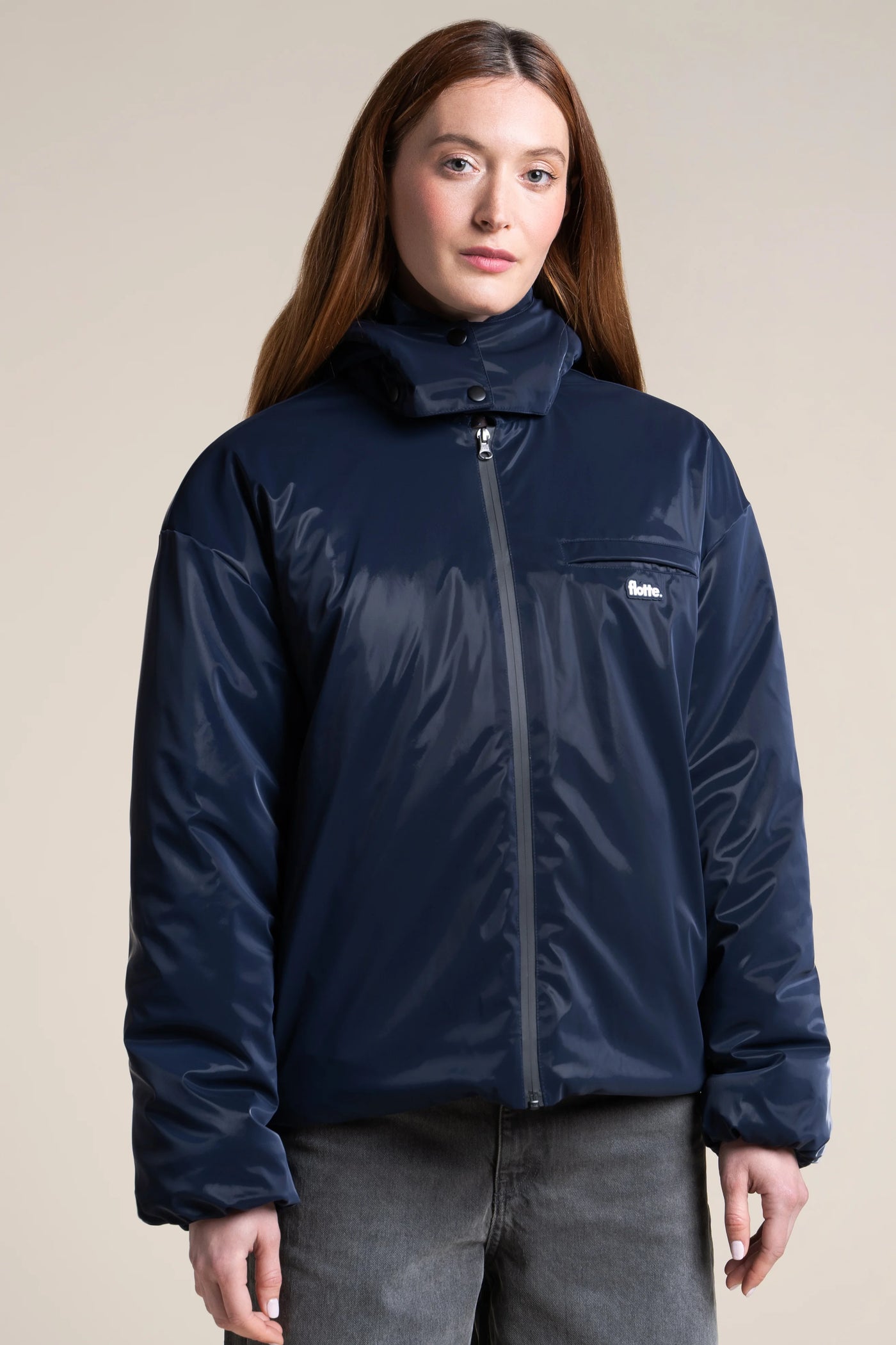 Valmy - Doudoune Rembourrée - Flotte #couleur_indigo