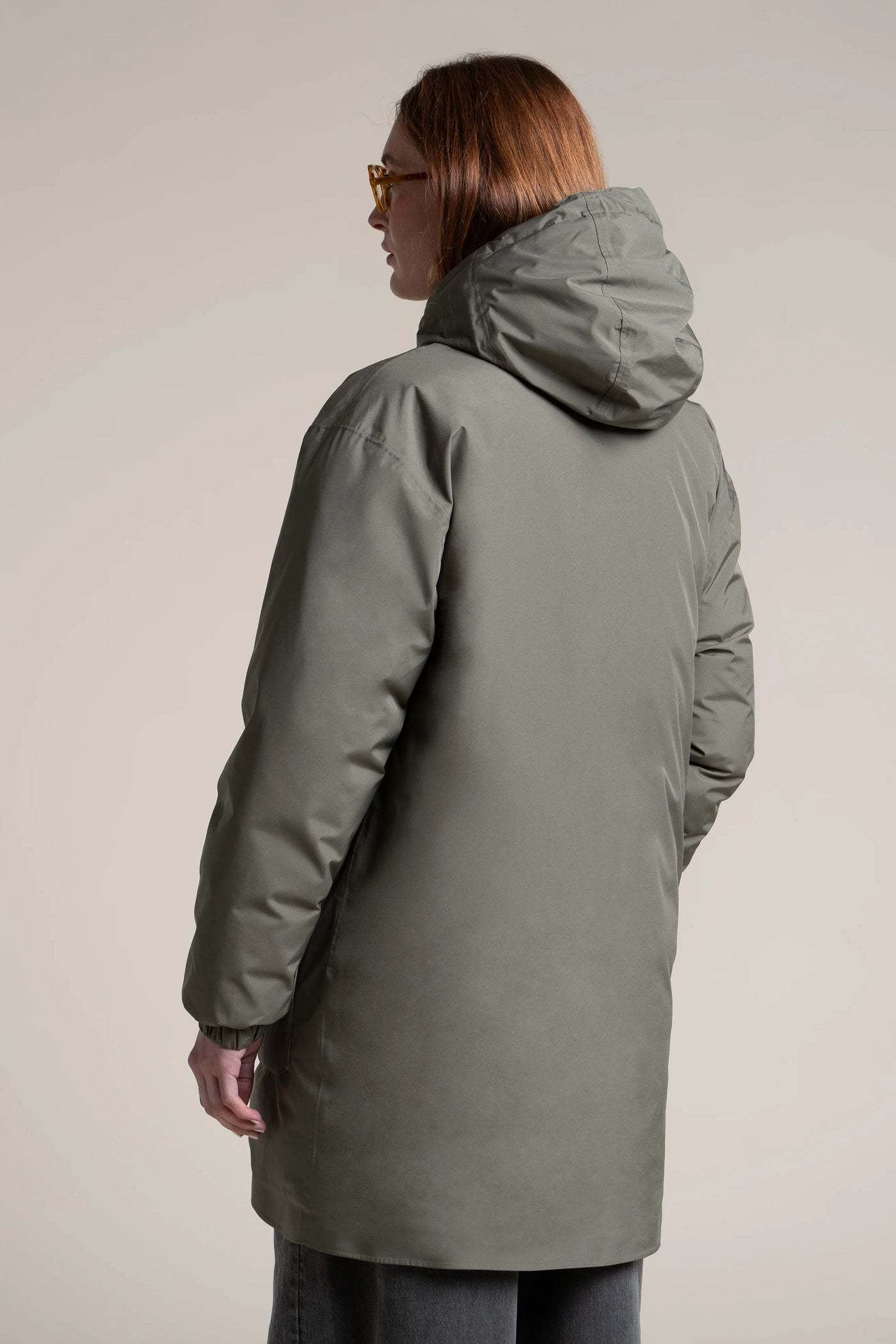 Varenne - Doudoune Reversible - Flotte #couleur_kaki-coquille