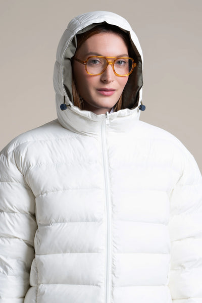 Varenne - Doudoune Reversible - Flotte #couleur_kaki-coquille