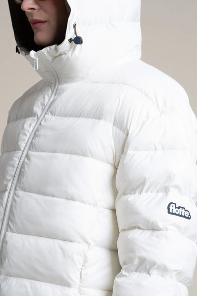 Varenne - Doudoune Reversible - Flotte #couleur_kaki-coquille