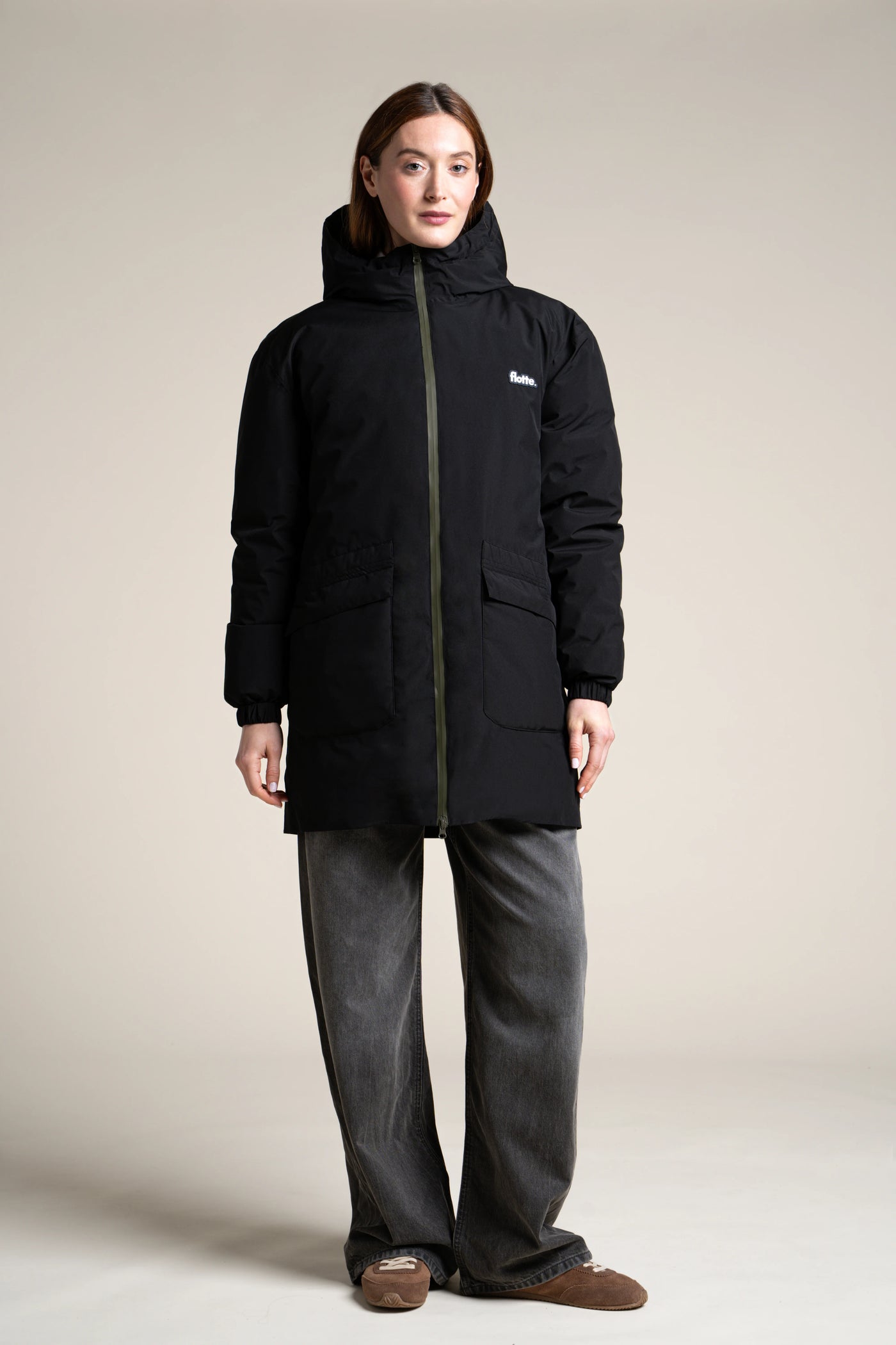 Varenne - Doudoune Reversible - Flotte #couleur_ombre-kaki