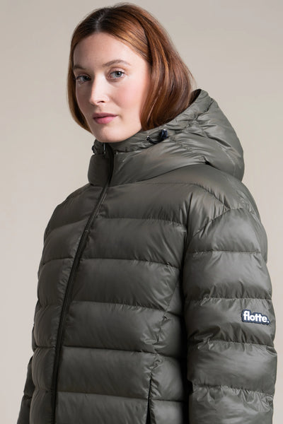 Varenne - Doudoune Reversible - Flotte #couleur_ombre-kaki