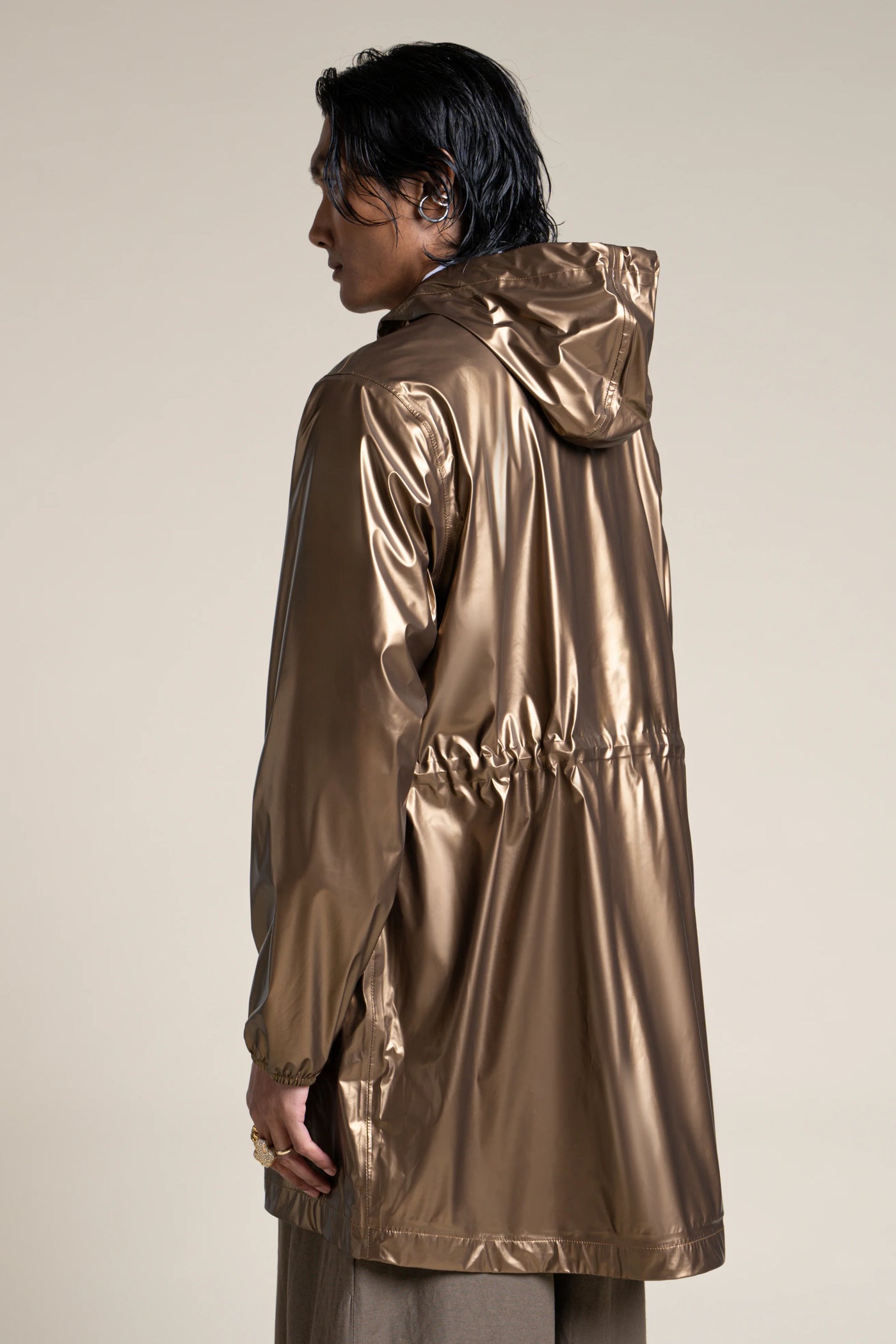 Amelot Gold - Coupe vent Long - Flotte #couleur_gold