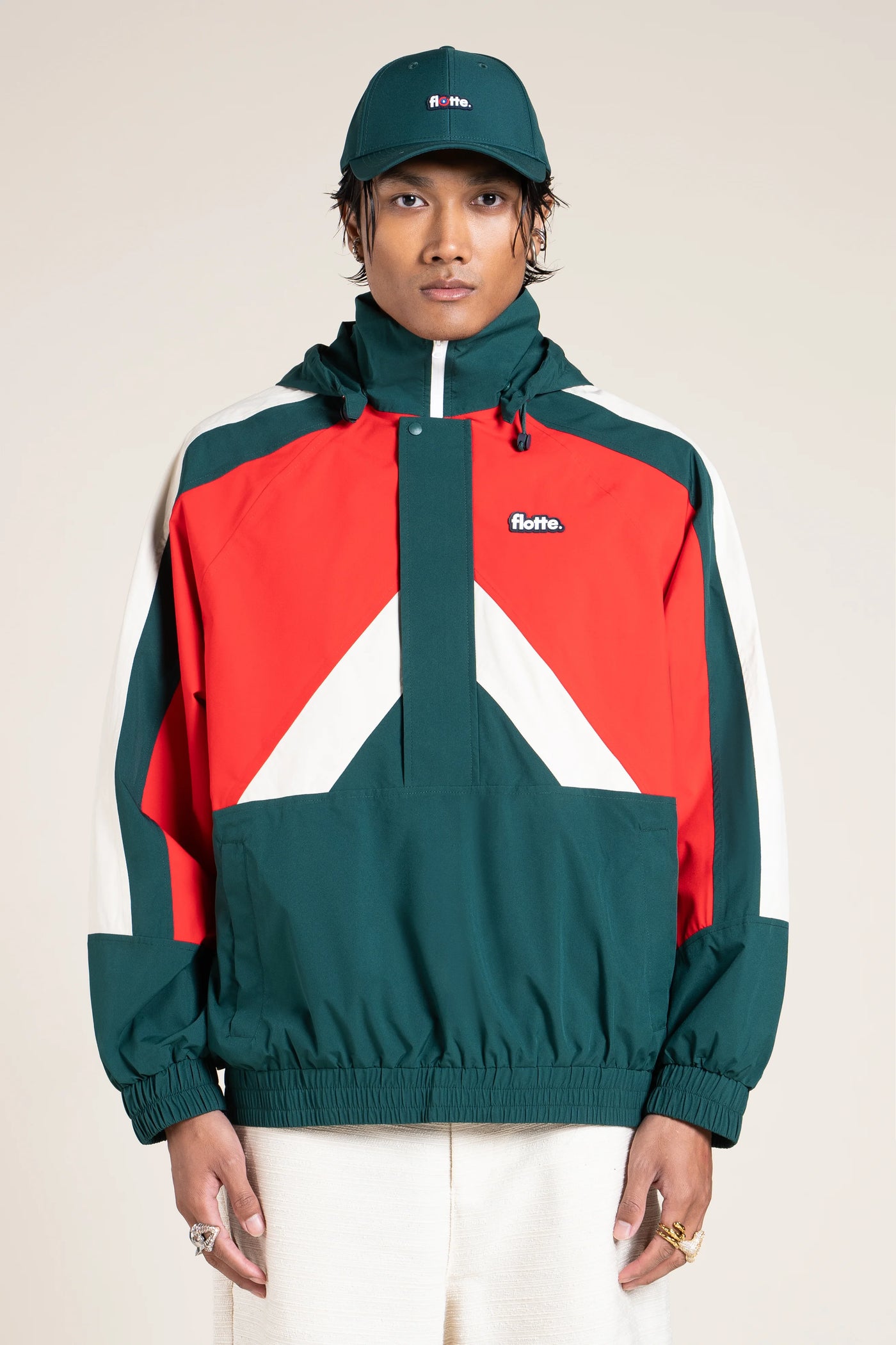 Abbesses - Veste sport tricolore - Flotte 