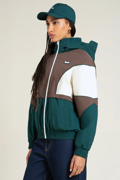 SAINT MARTIN veste imperméable #couleur_sapin-chocolat