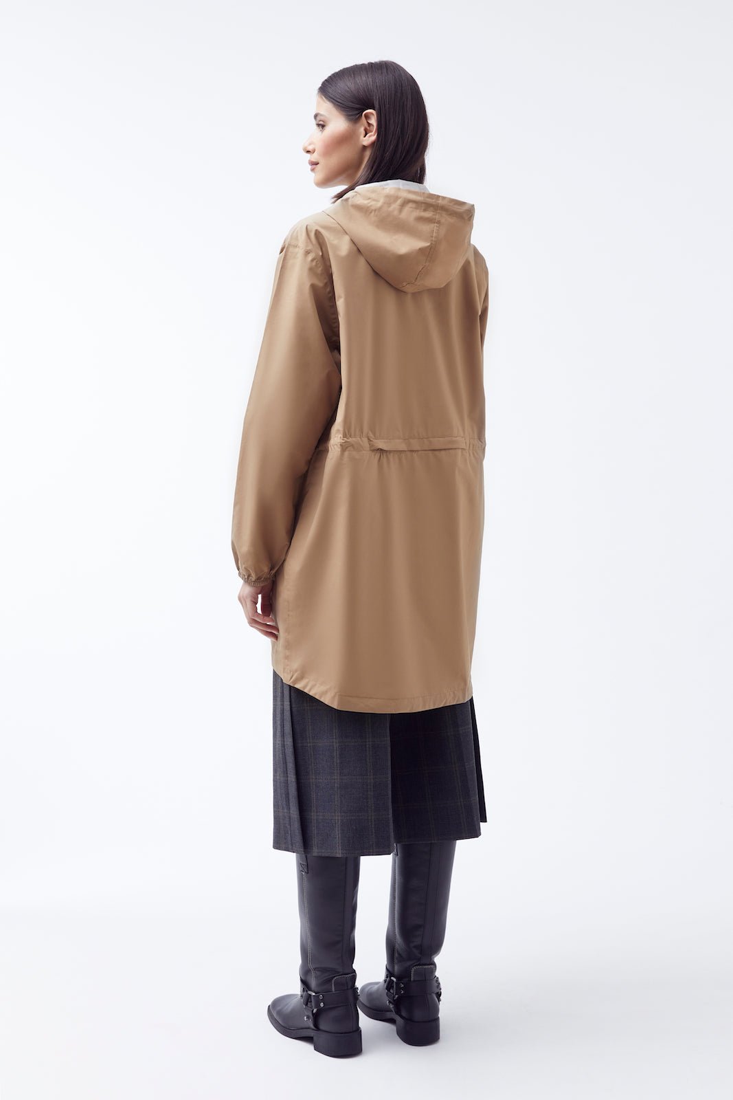 Amelot Classique - Imperméable long - Flotte #couleur_sahara