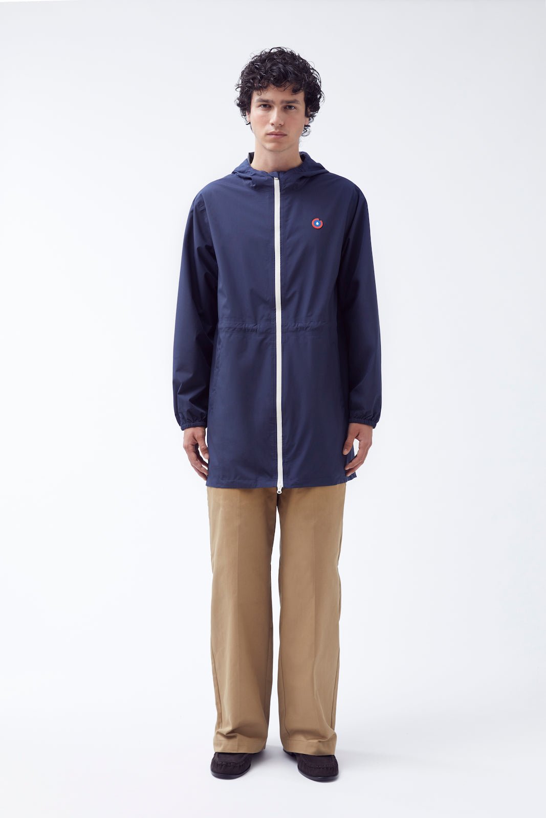 Amelot Classique - Imperméable long - Flotte #couleur_indigo