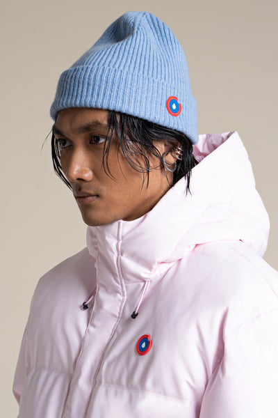 Doudoune mi-longue imperméable - #couleur_marshmallow