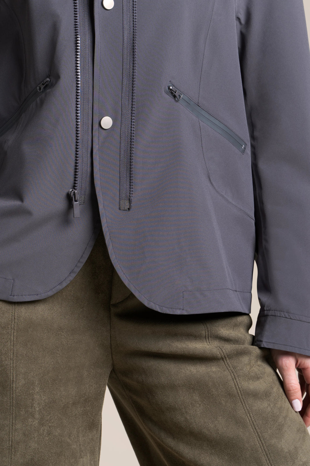 Wagram - Veste multipoche - Flotte #couleur_anthracite