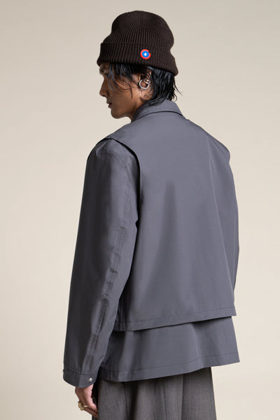 Wagram - Veste multipoche - Flotte #couleur_anthracite