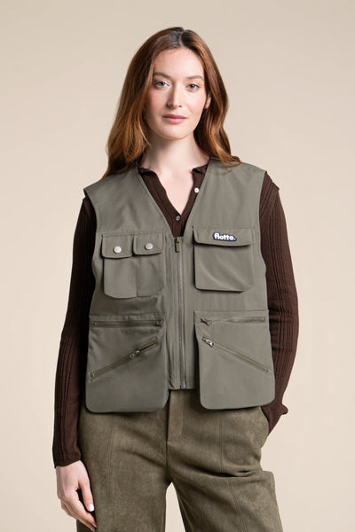 Wagram - Veste multipoche - Flotte #couleur_kaki