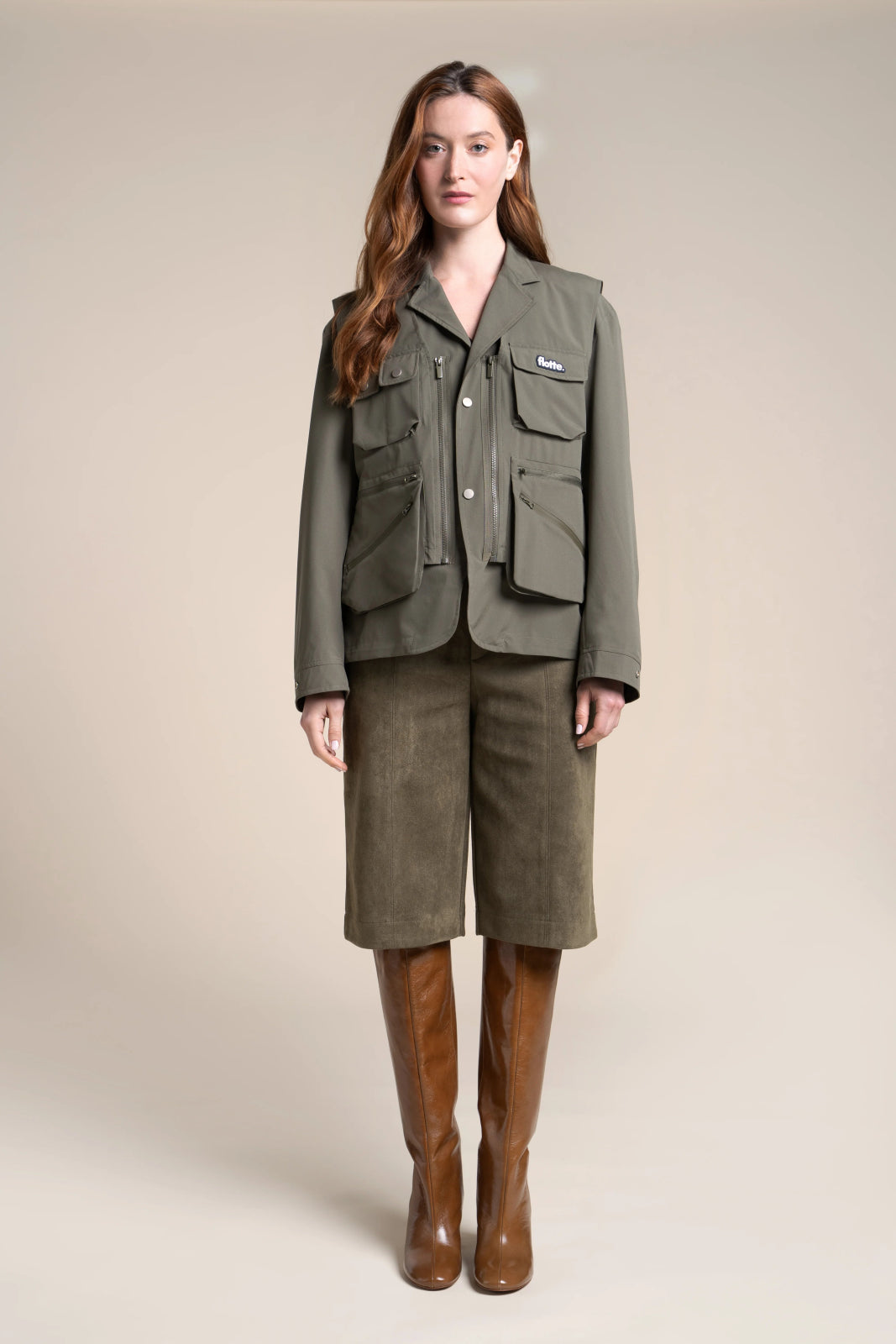 Wagram - Veste multipoche - Flotte #couleur_kaki