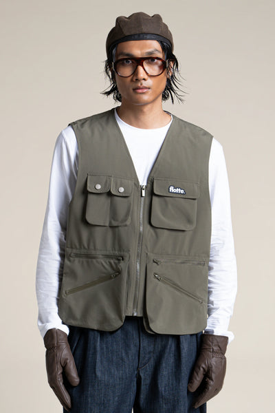 Wagram - Veste multipoche - Flotte #couleur_kaki