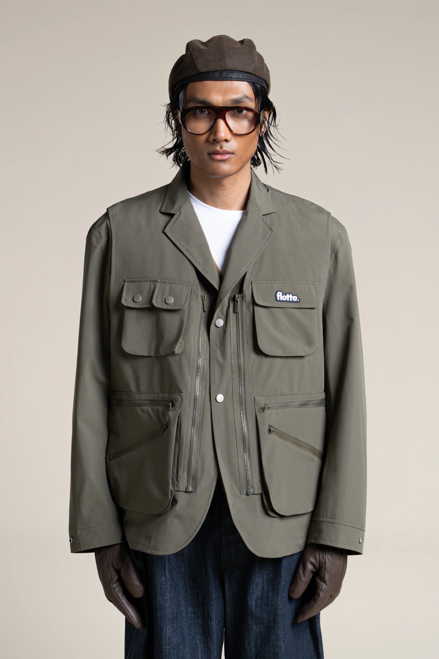 Wagram - Veste multipoche - Flotte #couleur_kaki