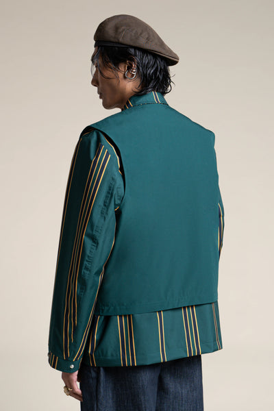 Wagram - Veste multipoche - Flotte #couleur_sapin-raye