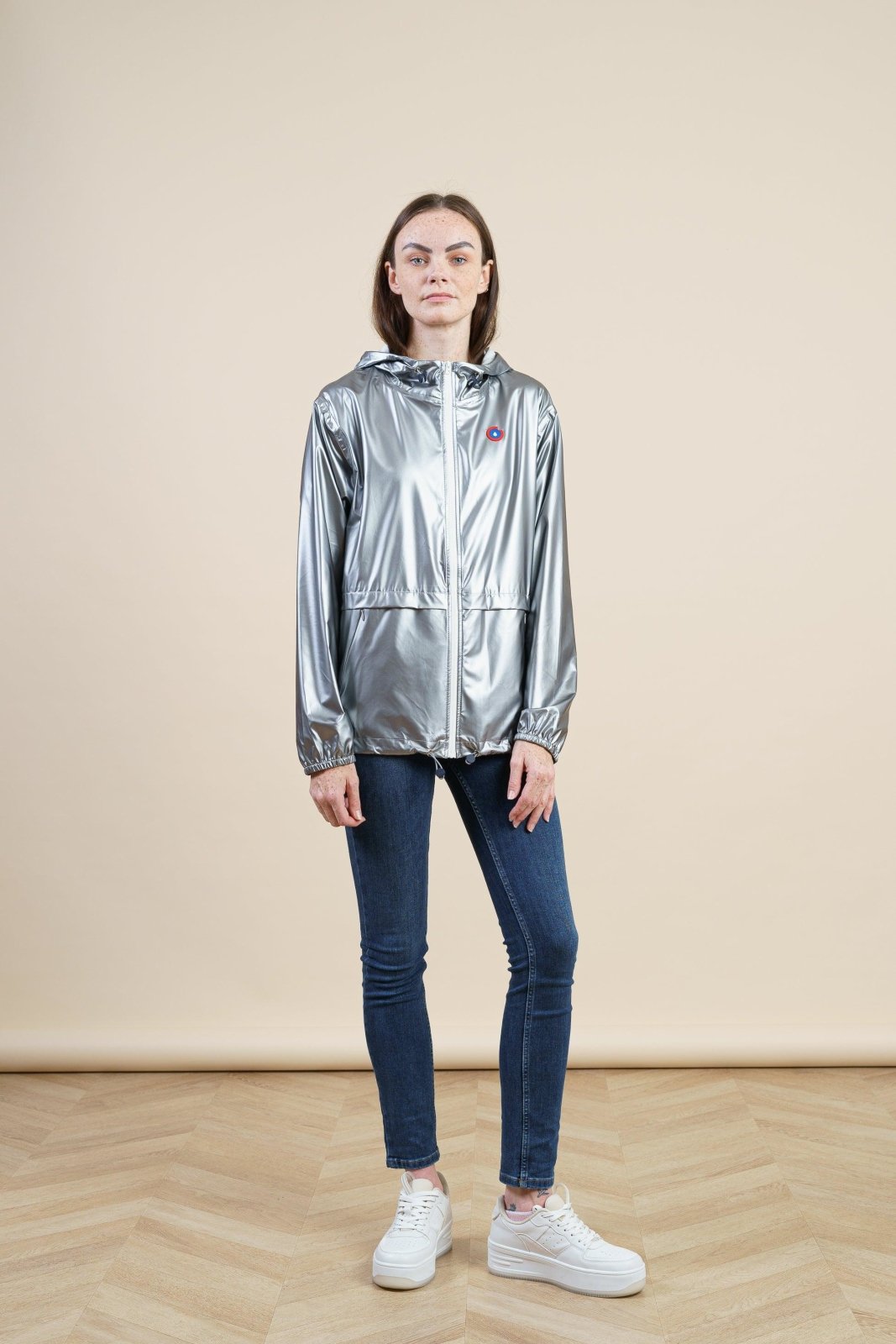 Anorak Silver - Coupe vent Court - Flotte 