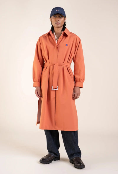Madeleine - Trenchcoat imperméable - Coupe-vent - Flotte #couleur_ginger