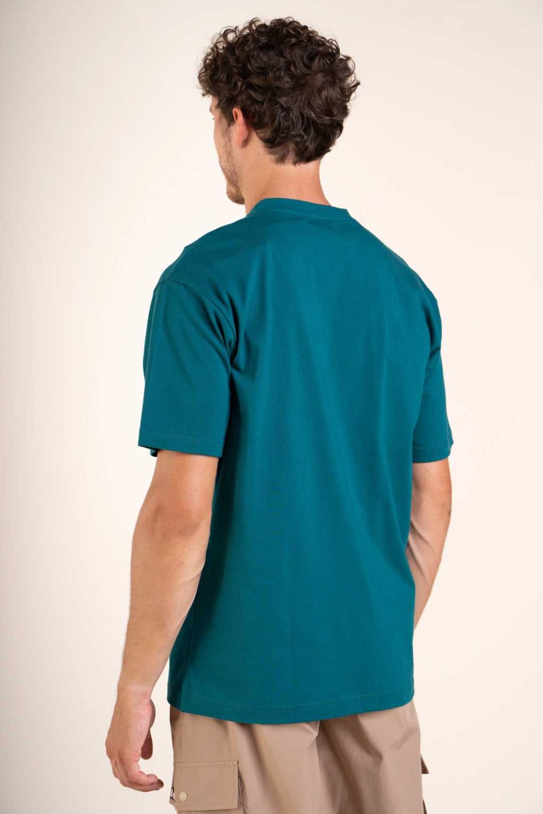 T-shirt Homme TEMPLE - Taille L - Blanc 100% Coton - Neuf Sans étiquettes