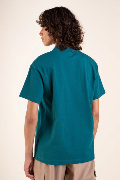 T-shirt déperlant Temple en 100% coton et fabriqué au Portugal #couleur_sapin